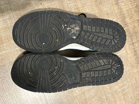 Nike Dunk Low Airbrush Industrial Blue FD6923-100 - Picture 4 of 6